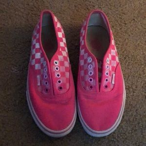 Vans Women’s checkered skate shoe